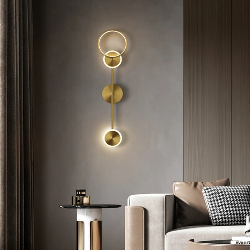 Applique murale LED moderne de luxe nordique - vue 5 sur 7