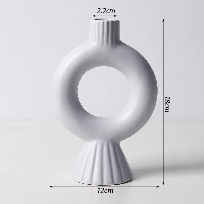 bougeoir nordique en béton pour décoration intérieure moderne - vue 10 sur 14
