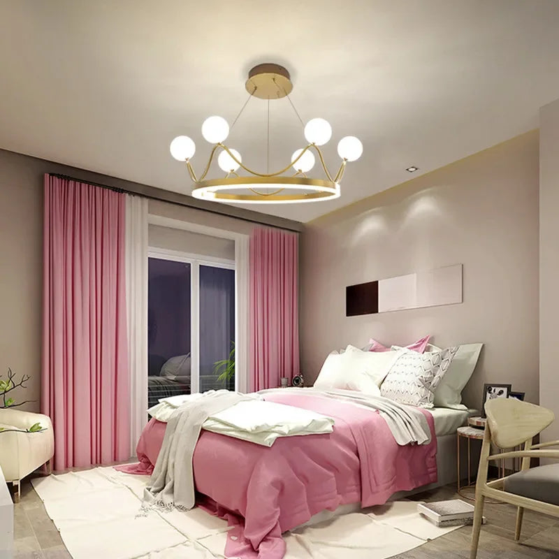 Moderner LED-Kronleuchter für ein elegantes Interieur - vue 3 sur 8