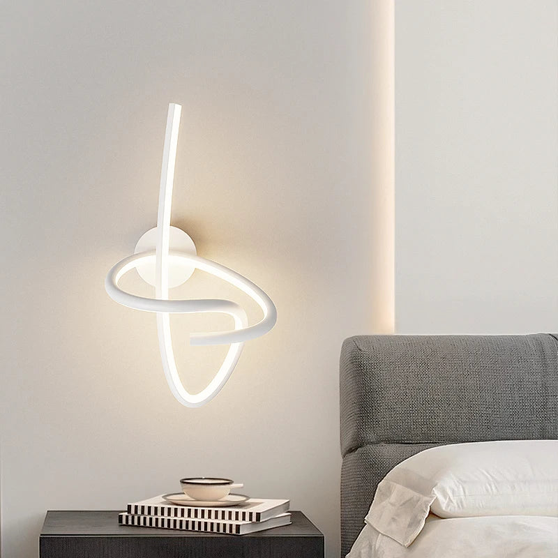 applique murale led décorative idéale pour fond de télévision - vue 6 sur 12