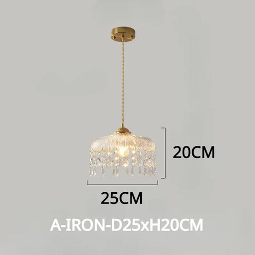 lustre vintage en cristal led design floral élégant