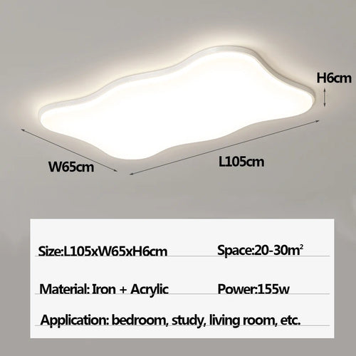 Moderne LED-Deckenleuchte für den Innenbereich - vue 14 sur 16