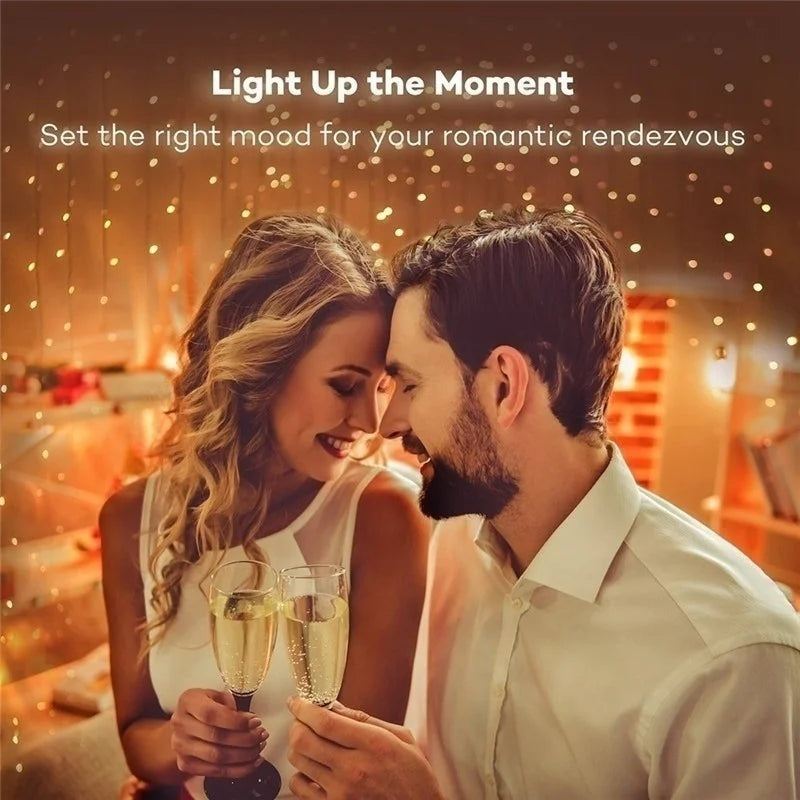 guirlande lumineuse led étanche pour décorations de fête et mariage - vue 4 sur 14