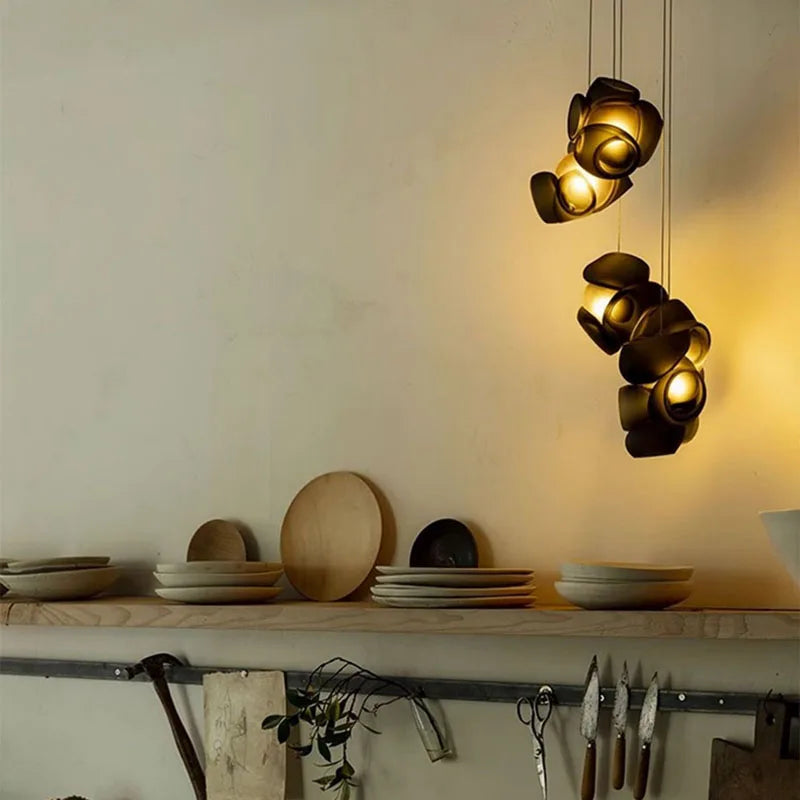 suspension créative en verre pour décoration moderne et élégante - vue 2 sur 8