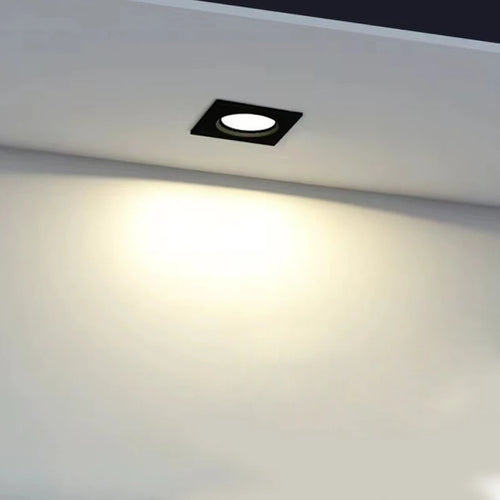 Ultraflacher LED-Einbauspot mit Doppelkopf im modernen Design - vue 9 sur 18
