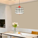 suspension cylindrique en métal luminaires suspendus