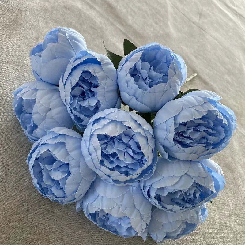 bouquets de pivoines artificielles pour décoration intérieure élégante - vue 13 sur 14