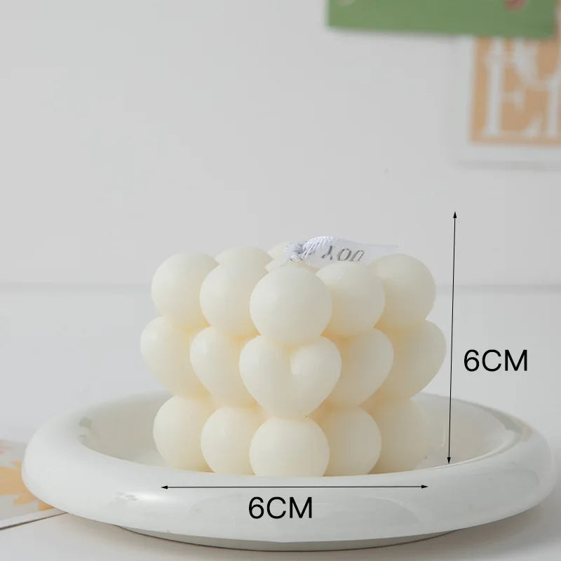 bougie parfumée big cube pour décoration moderne et aromathérapie - vue 27 sur 39