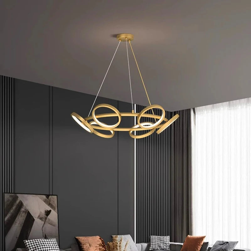 Suspension moderne Lustre pour salle à manger lampes suspendues lampes suspendues pour plafond du salon Suspension éclairage intérieur - vue 5 sur 11