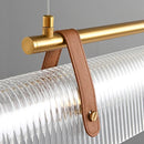 Kronleuchter aus Acryl mit LED-Band für moderne Beleuchtung