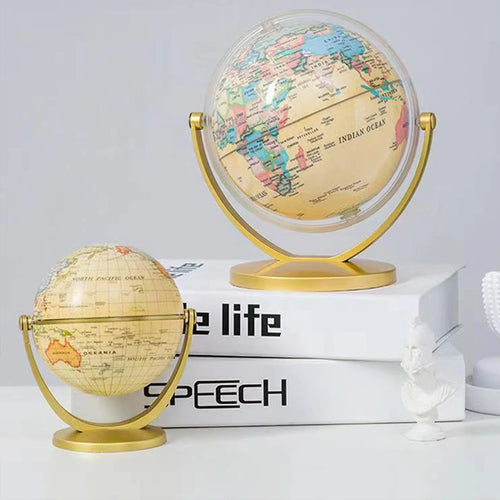 globe terrestre rétro de bureau pour apprendre la géographie - vue 7 sur 7