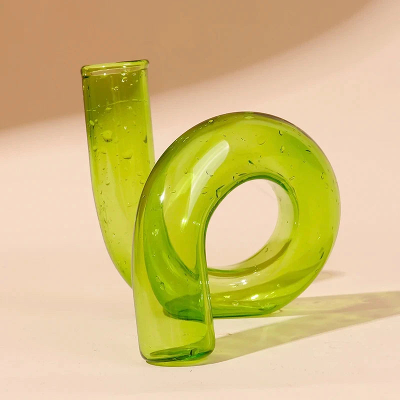 bougeoir en verre européen pour décoration et mariage - vue 11 sur 30