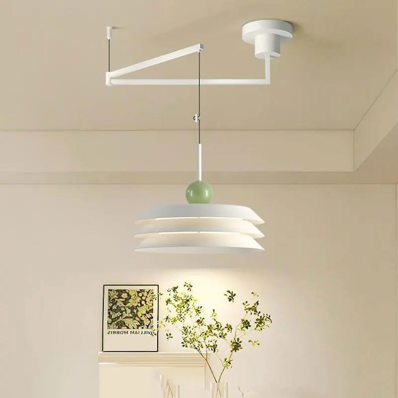 Suspension nordique led décoration maison éclairage intérieur - vue 7 sur 18