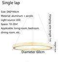 lustre en cristal moderne avec anneau à led pour décoration intérieure