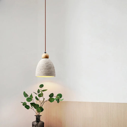 suspension rétro design en ciment pour décoration intérieure