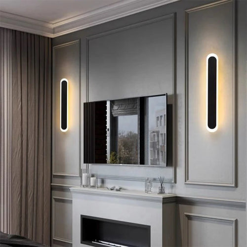Moderne LED-Wandleuchte im nordischen Design - vue 6 sur 9