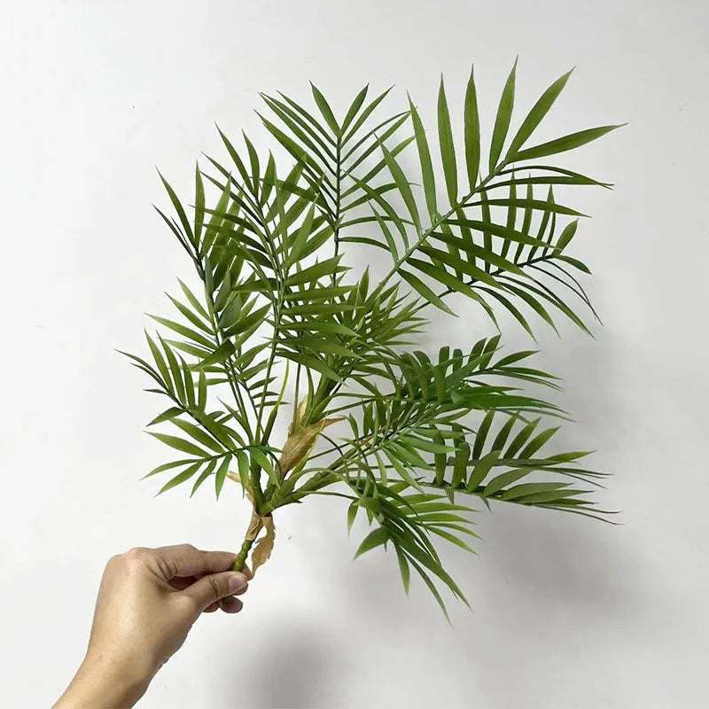 petites plantes en plastique palmier artificiel pour décoration intérieure et extérieure - vue 6 sur 10