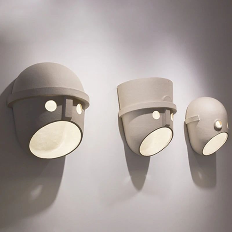 applique murale led créative nordique pour hôtel et allée - vue 5 sur 11