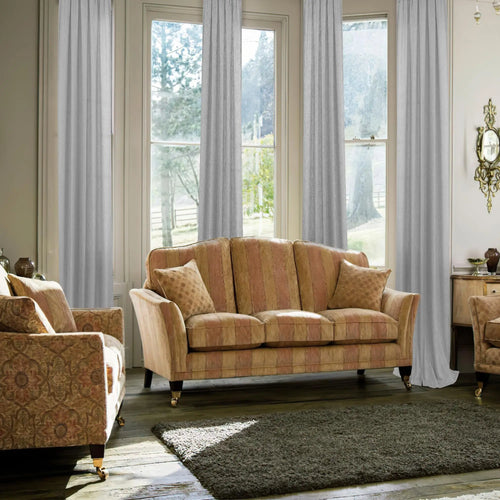 Voilage tulle imitation lin sur mesure grande hauteur