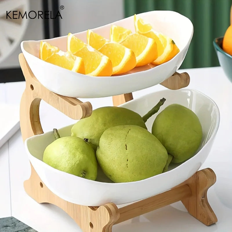 assiette à fruits créative moderne pour collations et desserts - vue 3 sur 12