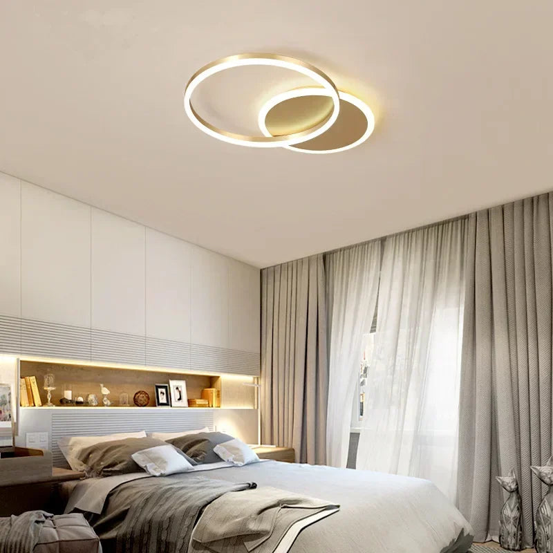lustre led nordique réglable design maison éclairage luminaire - vue 4 sur 18