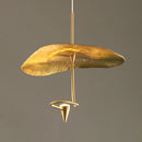 Moderner LED-Kronleuchter aus Kupfer für elegante Wohnraumgestaltung