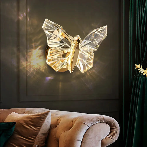 Applique murale LED papillon nordique - vue 2 sur 7