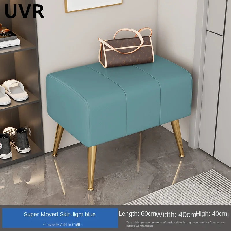 banc à chaussures moderne et luxueux avec assise confortable - vue 5 sur 10