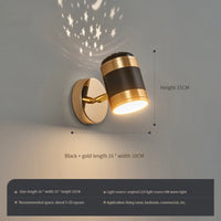 Moderne drehbare LED-Wandleuchte Leselampe Dekoration