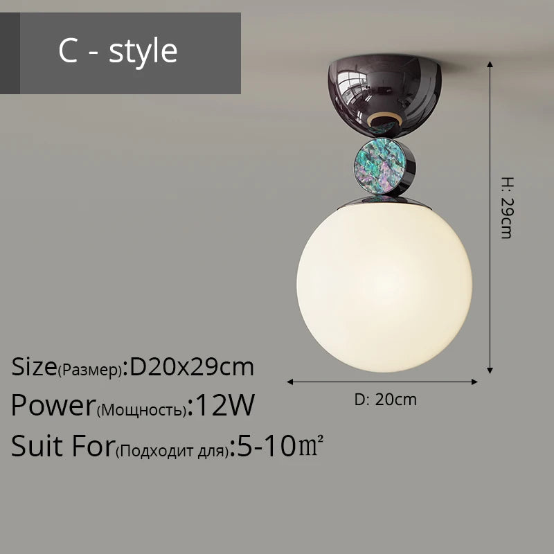 suspension décorative en cristal de luxe pour intérieur