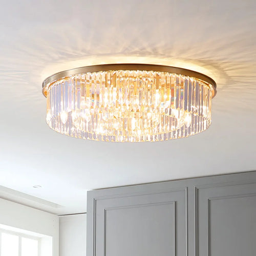 plafonniers de luxe nordiques lustre en cristal
