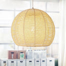 Moderne nordische LED-Pendelleuchte aus Eisen und Hanfseil