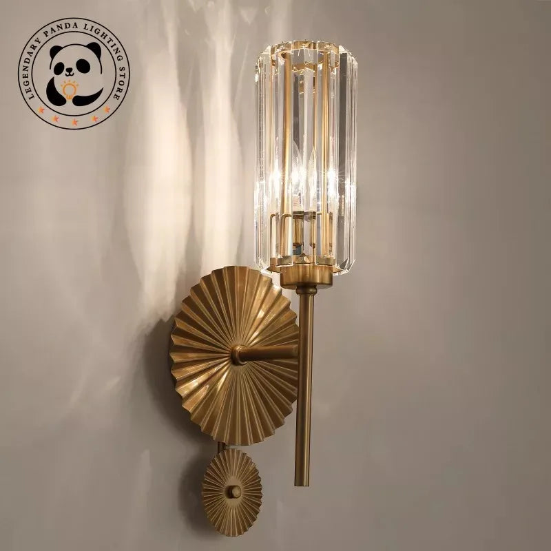 Applique murale LED en cristal de luxe postmodernes - vue 4 sur 14