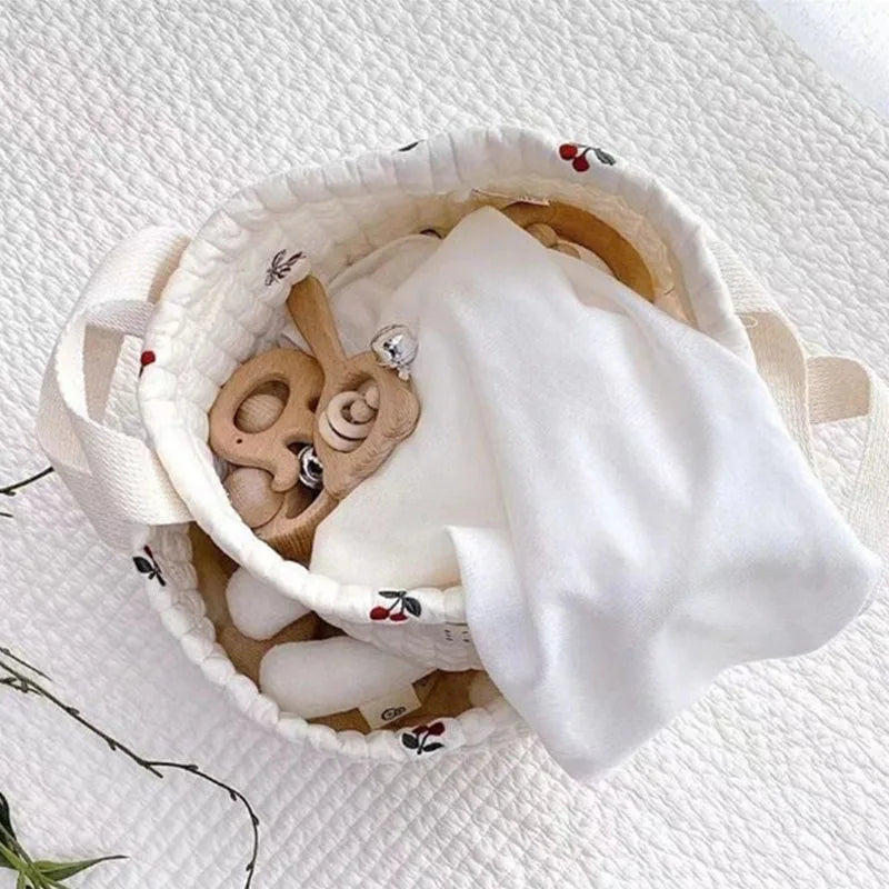 sac de rangement polyvalent pour couches vêtements et jouets - vue 7 sur 12