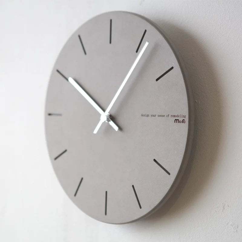 horloge murale moderne design quartz silencieuse décoration intérieure - vue 3 sur 6