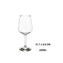 Verres à vin incassables sans pied élégants réutilisables