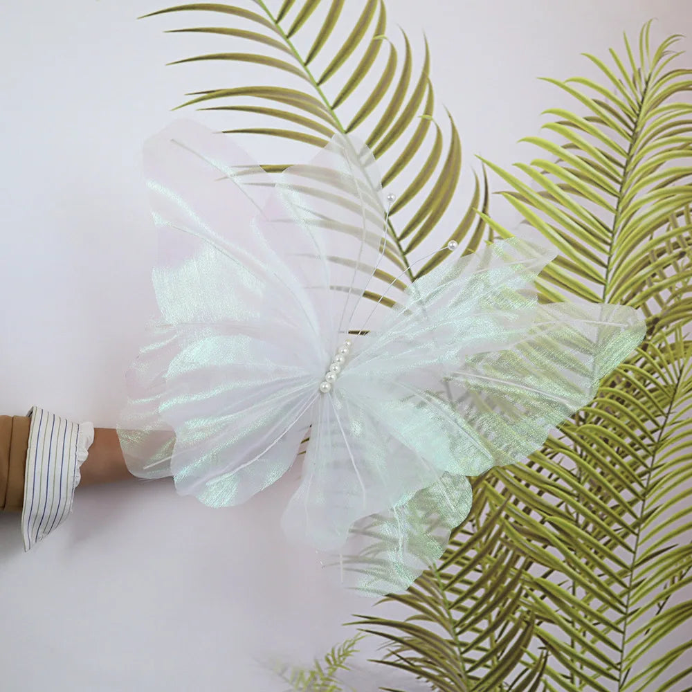 fond de papillon en maille pour mariage et fête - vue 6 sur 10