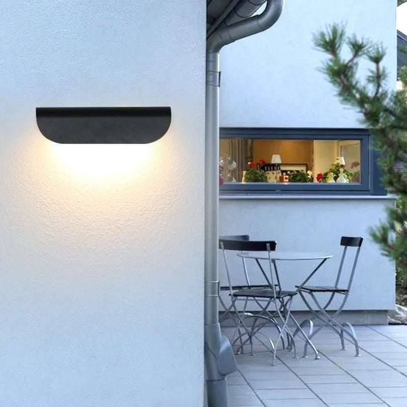 applique murale extérieure à led étanche pour décoration divers espaces - vue 6 sur 7