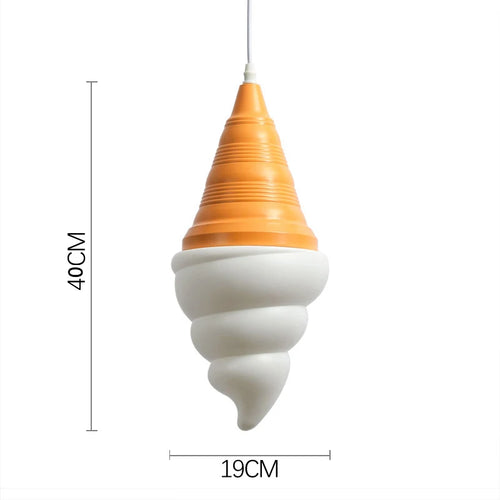 Suspension style glace à l'italienne à LED - vue 5 sur 10