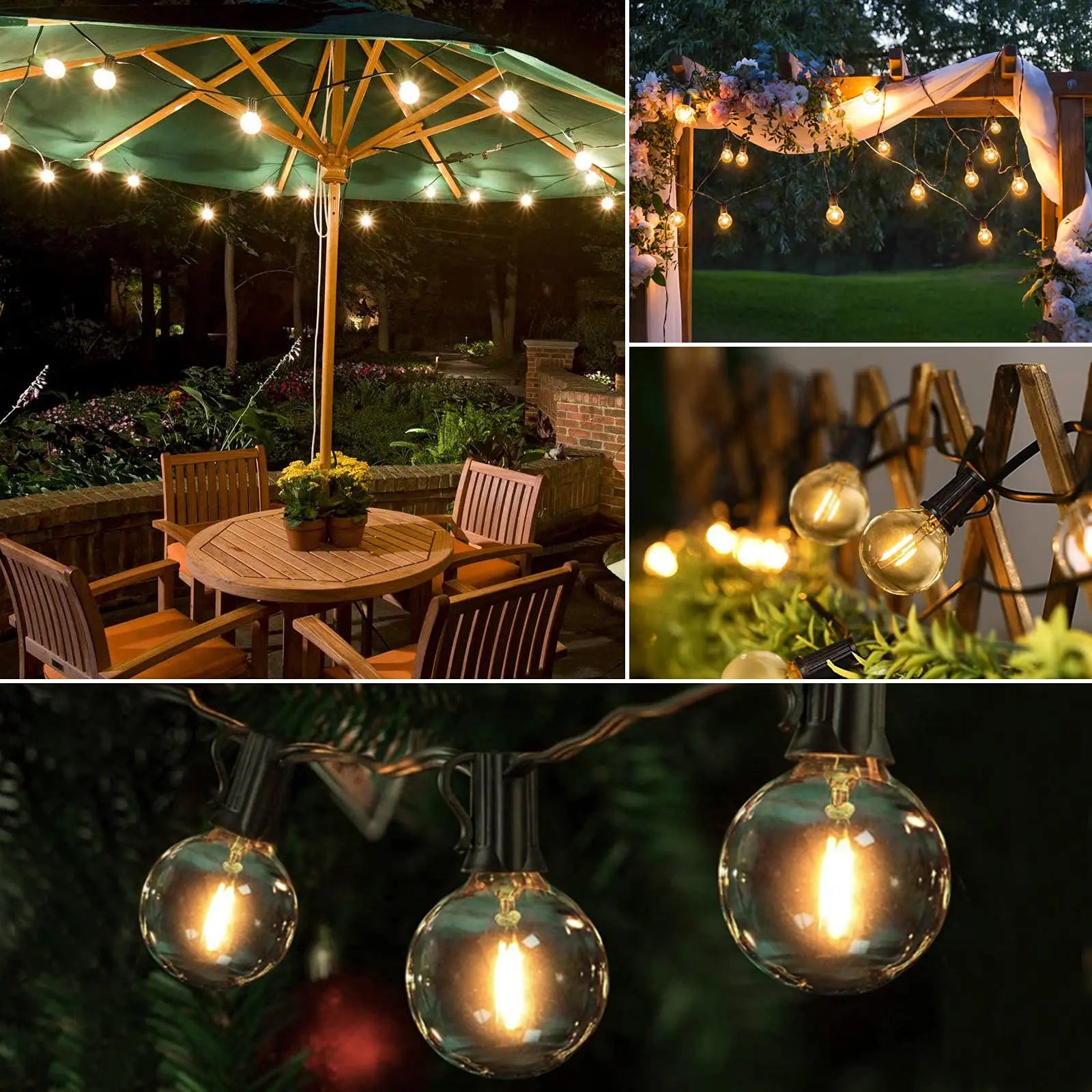 guirlande lumineuse d'extérieur étanche pour décoration extérieure - vue 11 sur 10