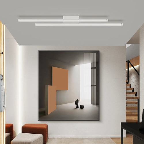 Moderne minimalistische ultra-flache Deckenleuchten für nordische Eingangsbereiche - vue 4 sur 30