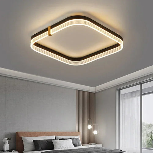 lustre moderne à leds pour intérieur décoration maison