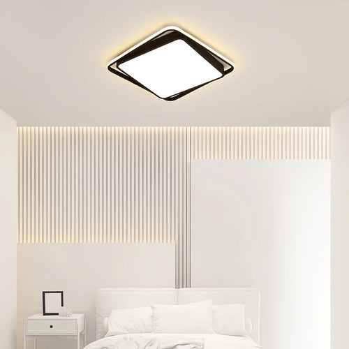 Minimalistische moderne LED-Deckenleuchte für Loft, Einbau - vue 4 sur 12