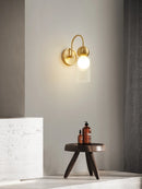 Wandleuchte aus Kupfer im postmodernen Stil für minimalistische Innenräume