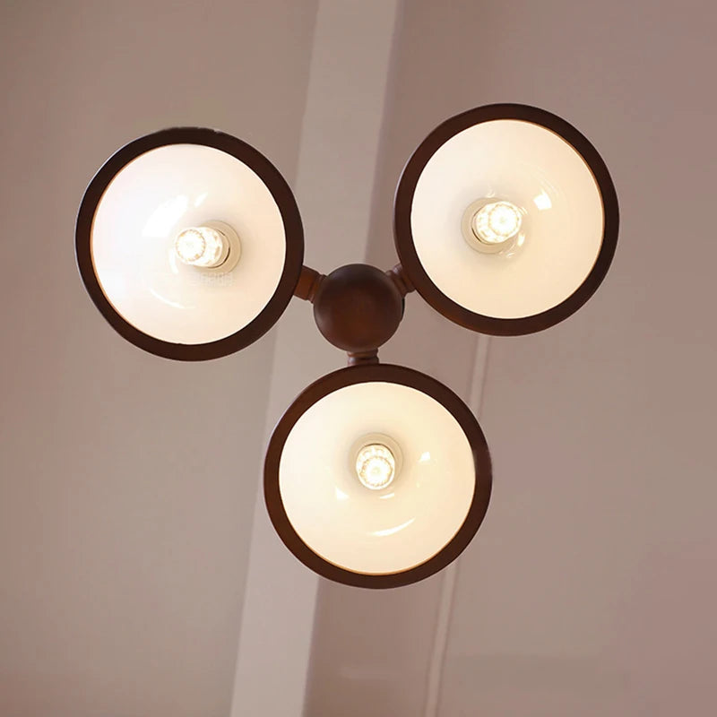 lustre rétro romantique éclairage à LED pour intérieur - vue 7 sur 8