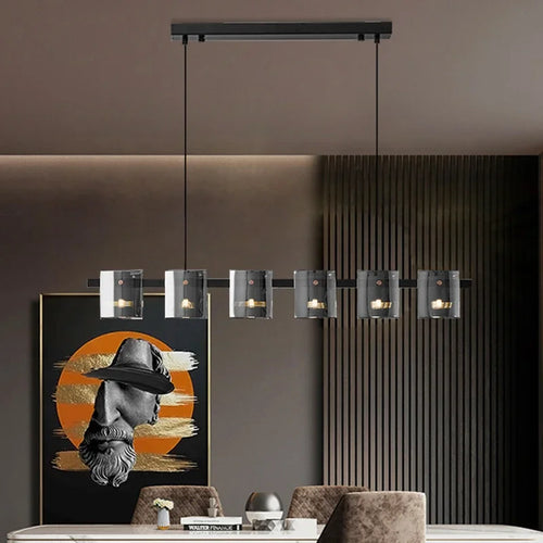 lampe suspendue led nordique pour décoration intérieure
