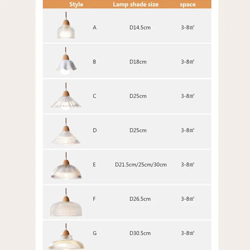 suspension en verre style japonais pour intérieur vintage
