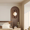 applique murale moderne en marbre de luxe pour intérieur lumineux