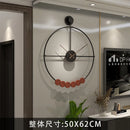 Modern Simple Iron Wall Clock, Home Decoration, Living Room, Creative, Fashion
