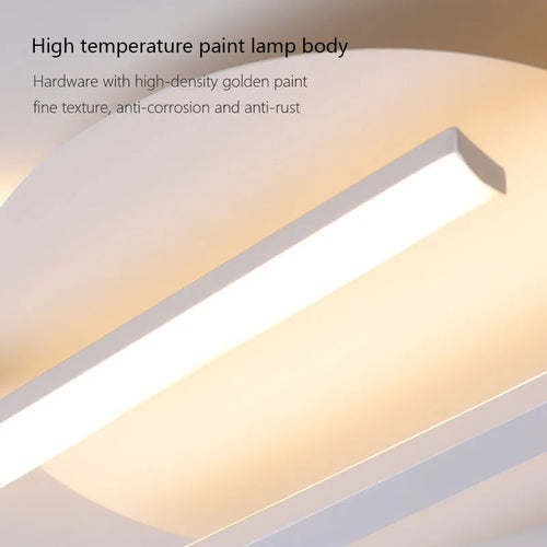 Moderne LED-Deckenleuchten für eine elegante und helle Wohnraumgestaltung - vue 5 sur 9